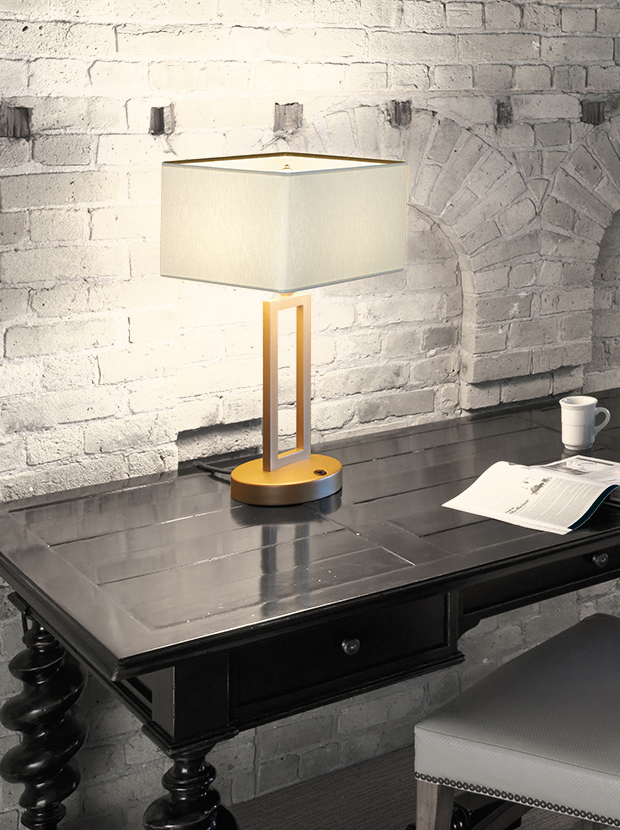 Allegro lamp on table