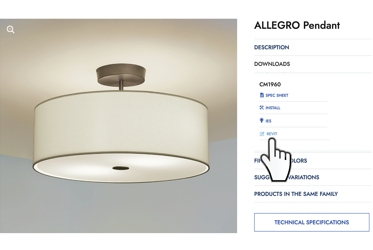 Download icon for 3D BIM and Sketctchup Light Fixture Models 