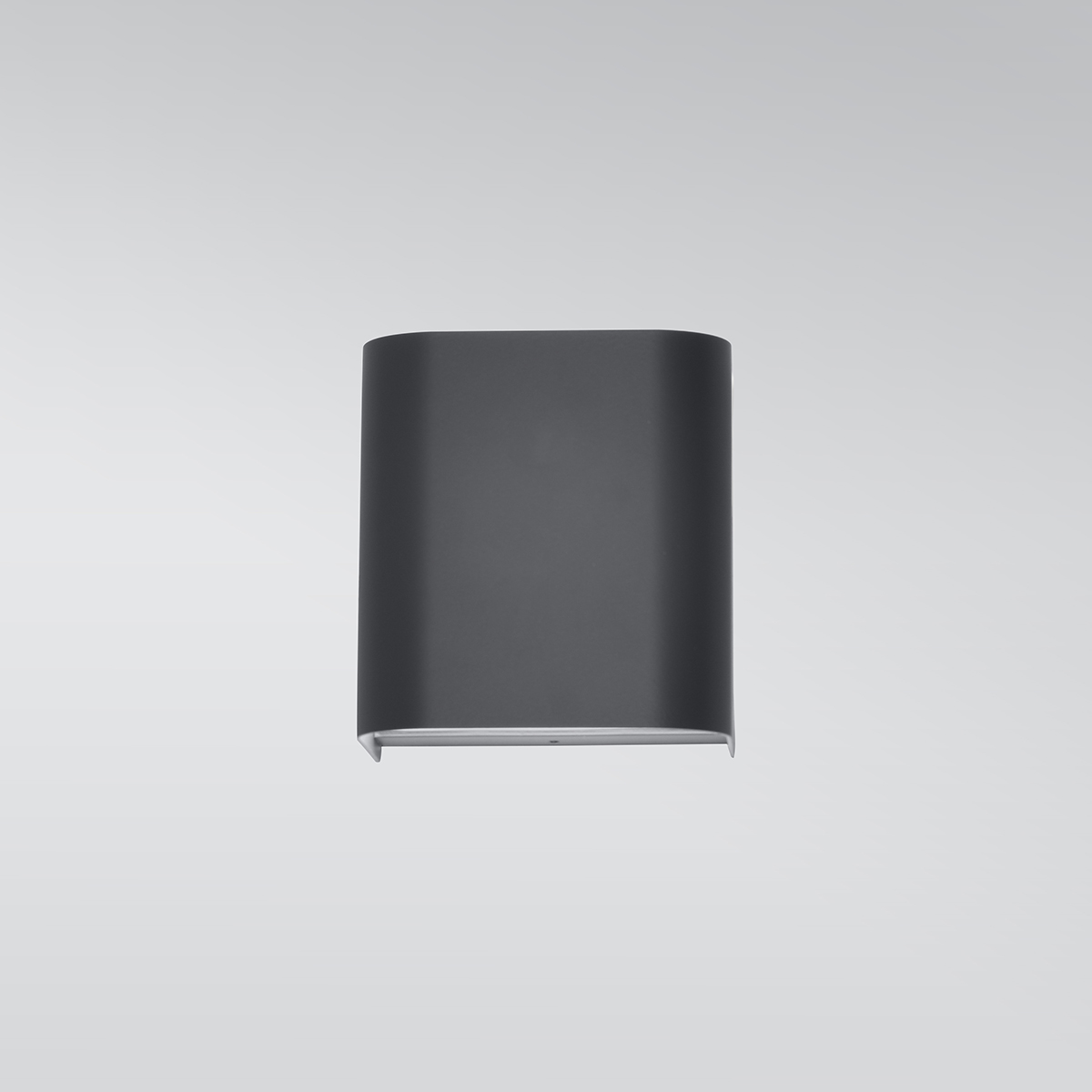 Square rounded corner small Anara sconce