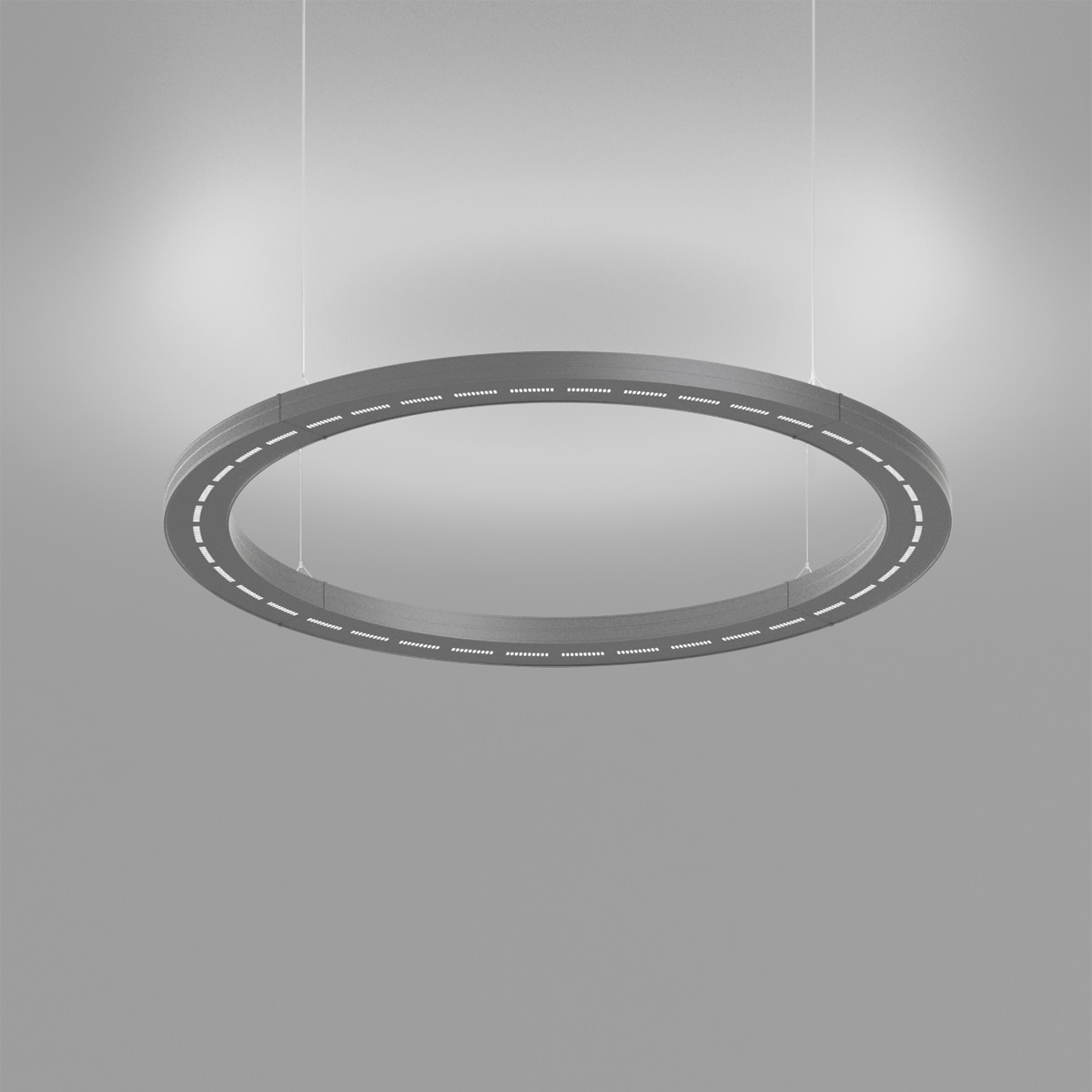 A circular indirect pendant segment