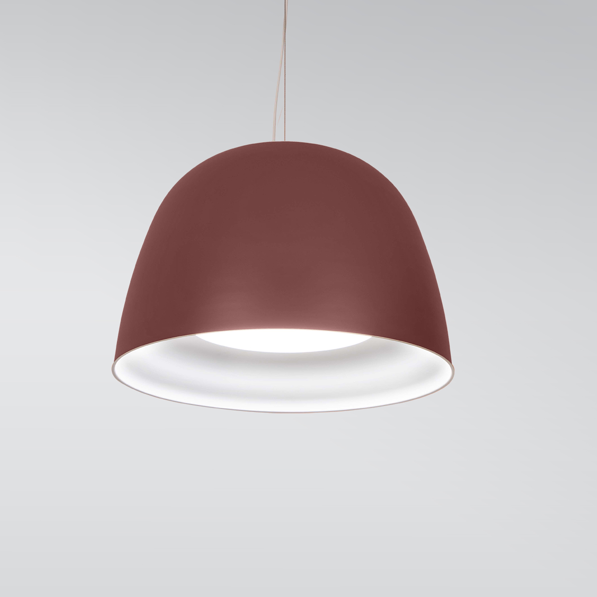 Modern bell pendant light by Visa Lighting