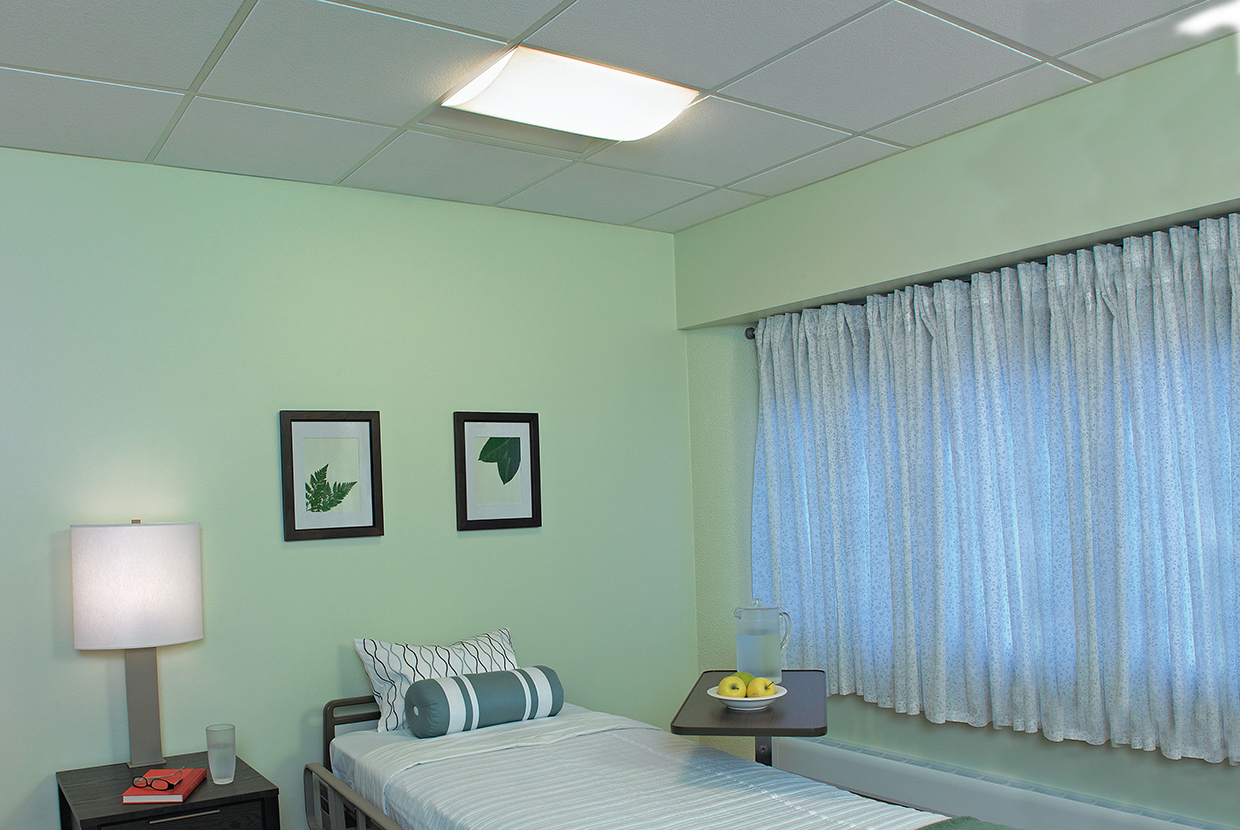 Unity Lighting Inside Hospital Above Bed