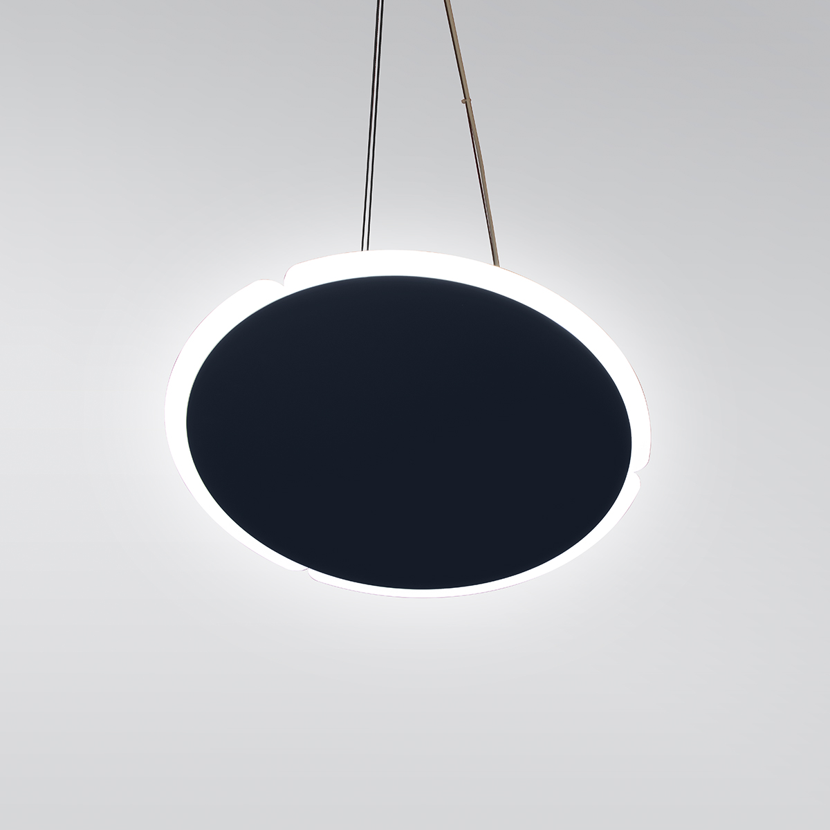 Unique Disk Pendant Light