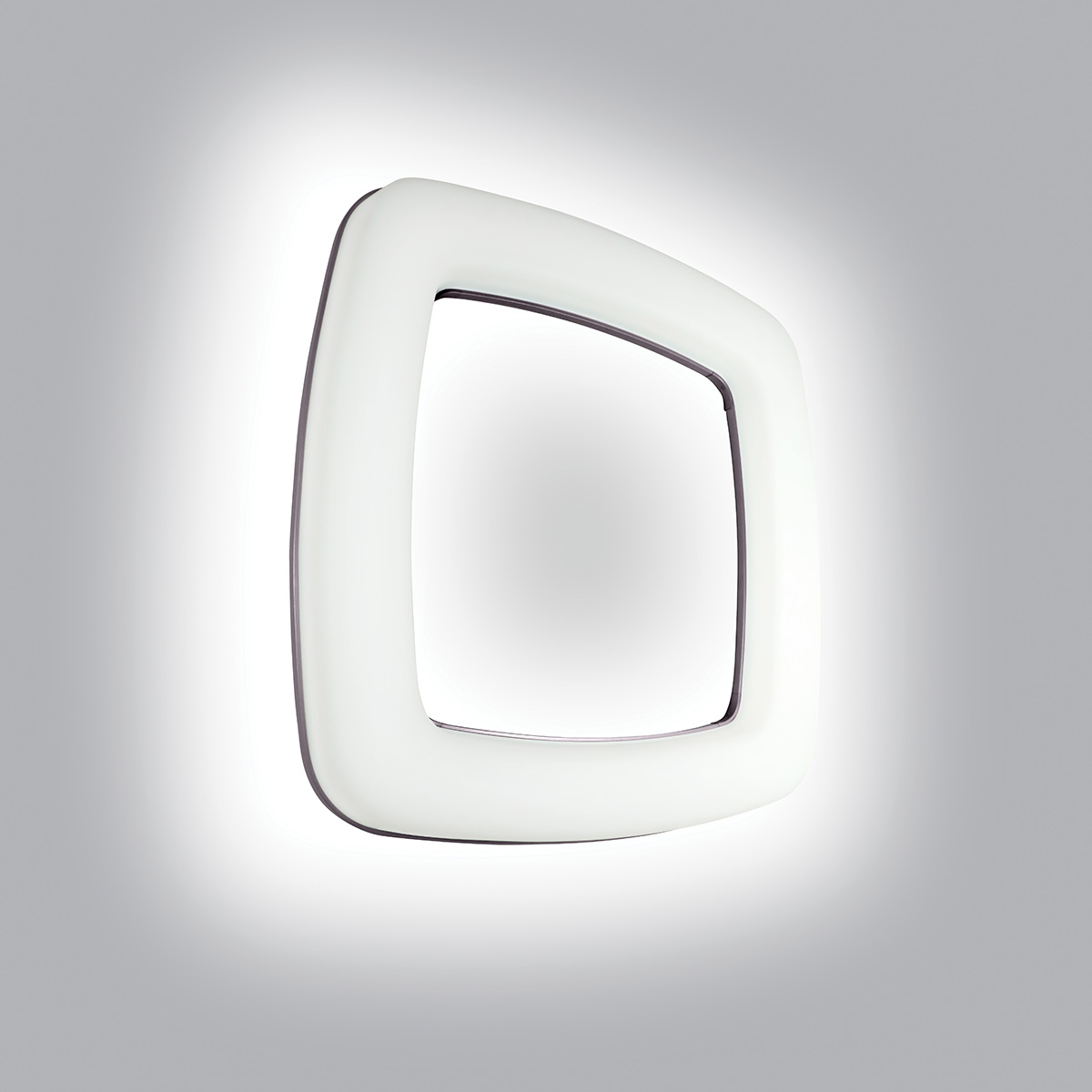 CV5710PSX A fully luminous square sconce