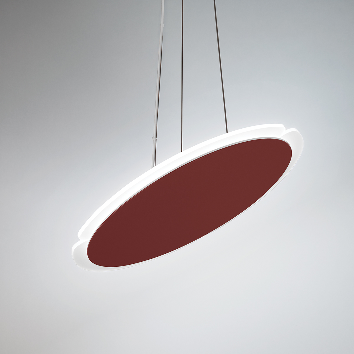 Unique Disk Pendant Light