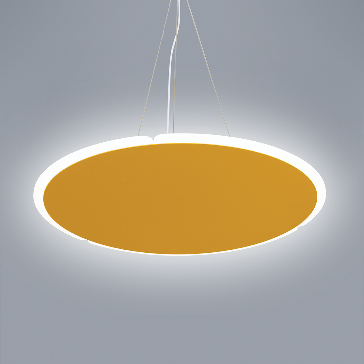 Unique Disk Pendant Light