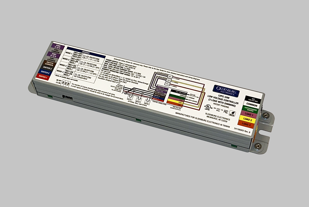 Low Voltage Controller with Dimming