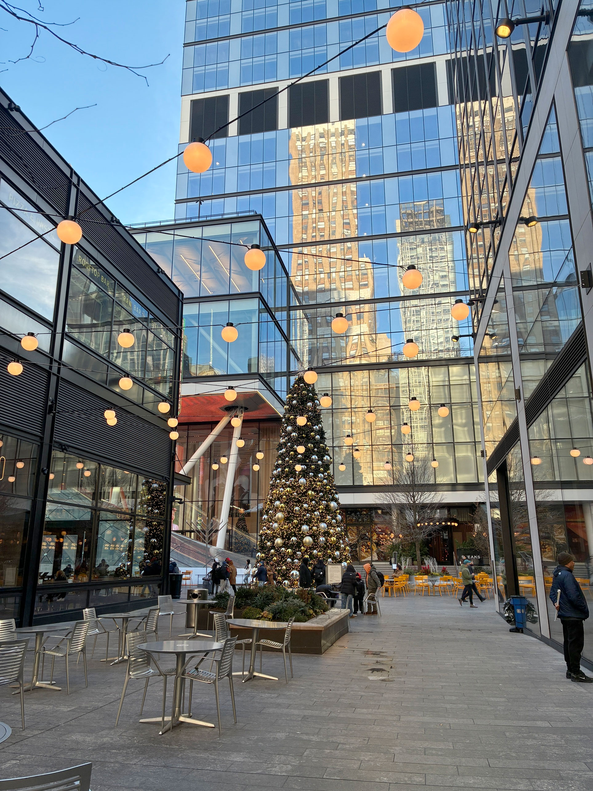 Penn Plaza Zoom Cantina Lighting