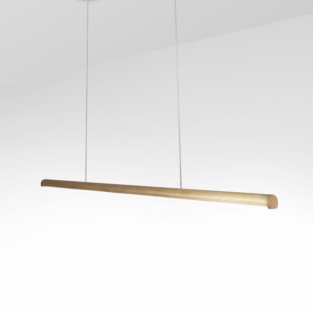 45 inch long ultra-slim linear pendant designed by Visa Lighting