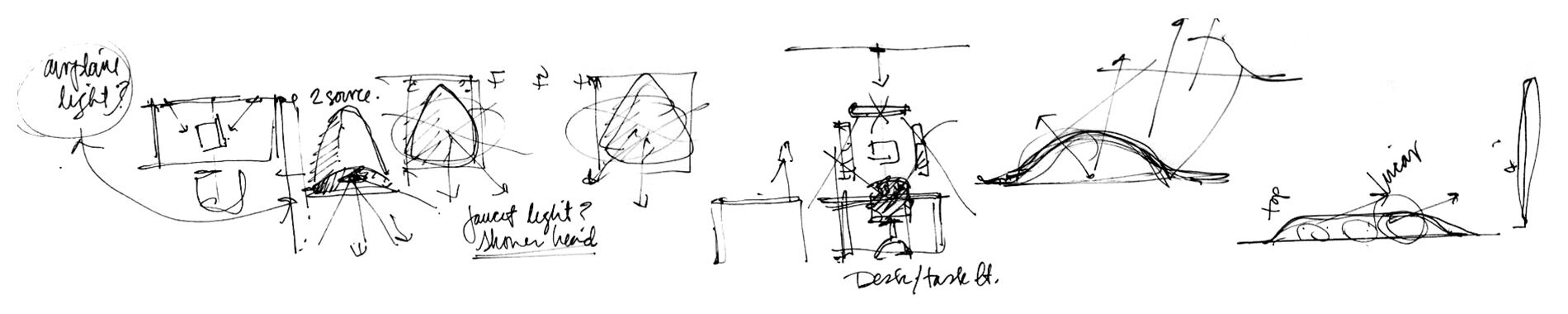 Design concepts from Visa Lighting Innovation Retreat for Behavioral Health